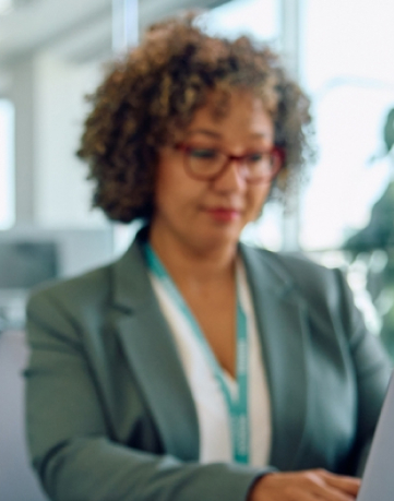 A Gwen consultant at work